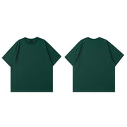 Solid Color BASIC Oversize Cotton T-shirt