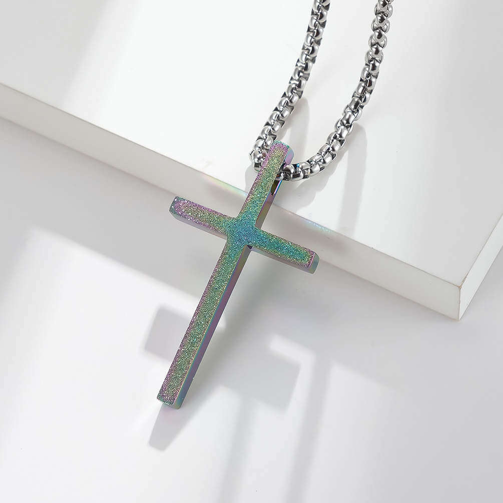 Collana Croce Multicolor - Fede.