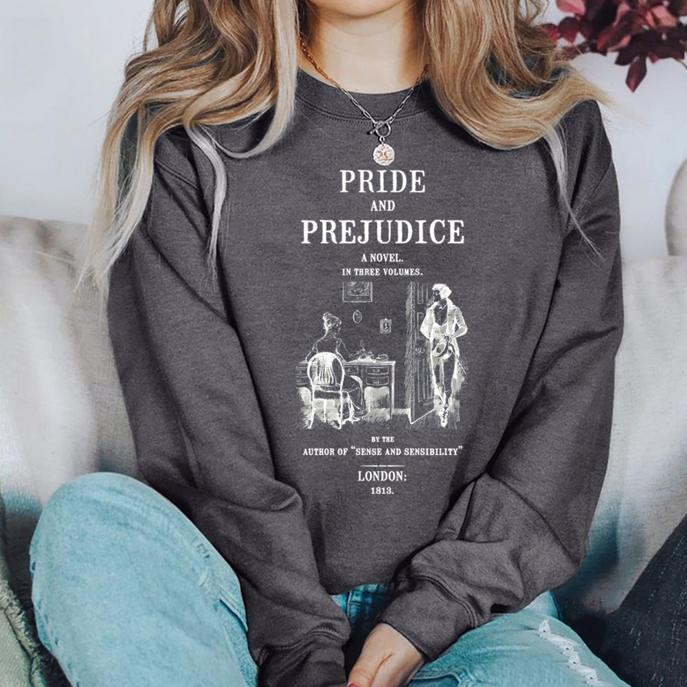 Pride And Prejudice Sweatshirt Jane Austen Hoodie Literary B