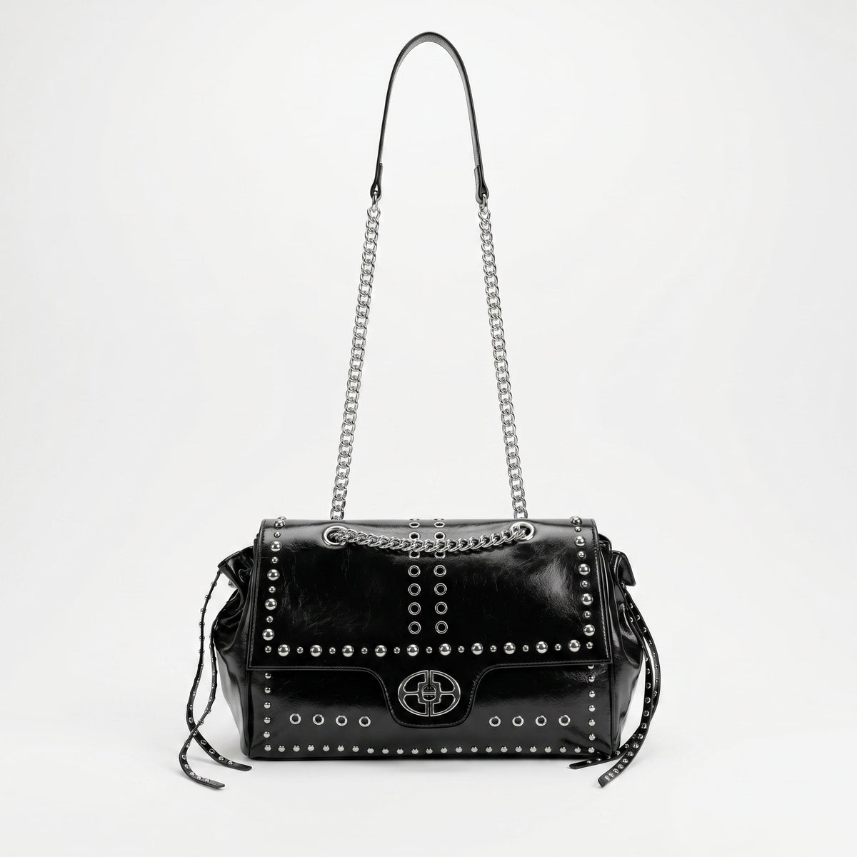 Rock Star Borsa a Patta con Borchie