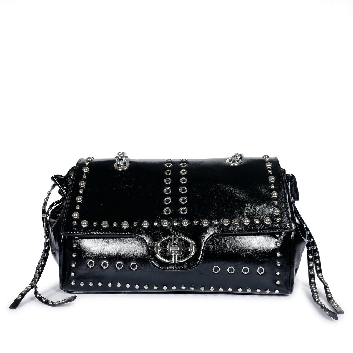 Rock Star Borsa a Patta con Borchie