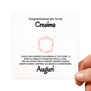 Cartoncini con dediche Donna