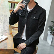 Men's Fashion Casual Denim Slim-fit Coat