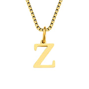 26 English Letter Necklace Titanium Steel Women's