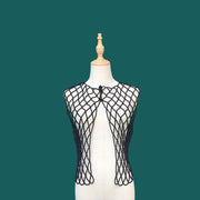 Ins Hand-woven Pearl Vest