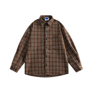 Winter Vintage Checkered Work Shirt