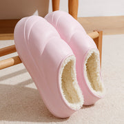 Anti-slip Thick-soled Cotton Slippers For Men And Women