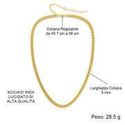 Collana da Uomo Oro - A mio Marito.