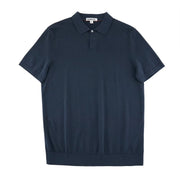 Men's Summer Casual Stylish Solid Color Slim Fit Knit Short Sleeve Lapel Half Sleeve