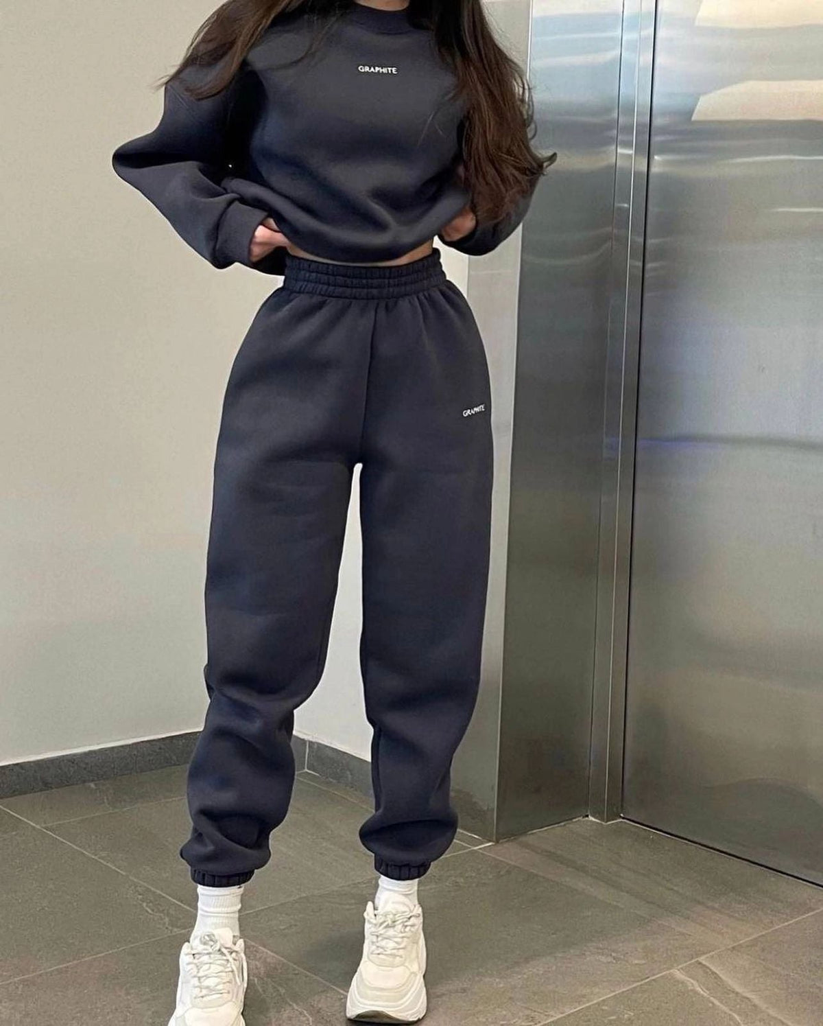 Women's Slim-fit Casual Sports Two-piece Suit