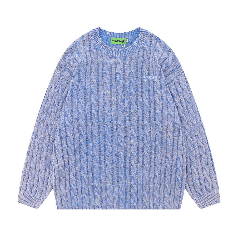Men's Retro Autumn And Winter Leisure Knitwear