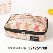 Flat Portable Lunch Bag Large