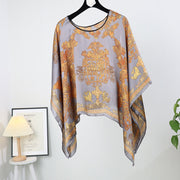 Artificial Silk Pullover Sunscreen Scarf Shawl