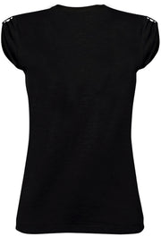 T-Shirt Einstein Tatuato Donna - Cotone Biologico Fiammato