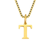 26 English Letter Necklace Titanium Steel Women's