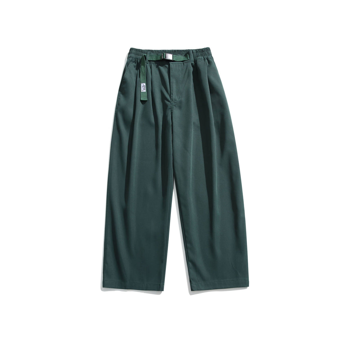 Retro Simple Solid Color Casual Pants
