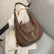 Single Shoulder Bag Class Commuter Soft Leather Tote Large Capacity