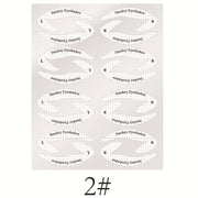 Eyeliner Makeup Eye Template Sticker