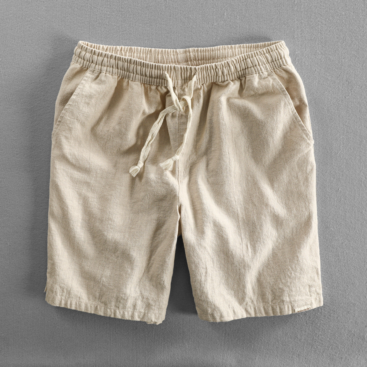 Pantaloni casual cropped elasticizzati da uomo