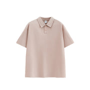 Loose Five-in-one Technology Fabric Polo Collar Top
