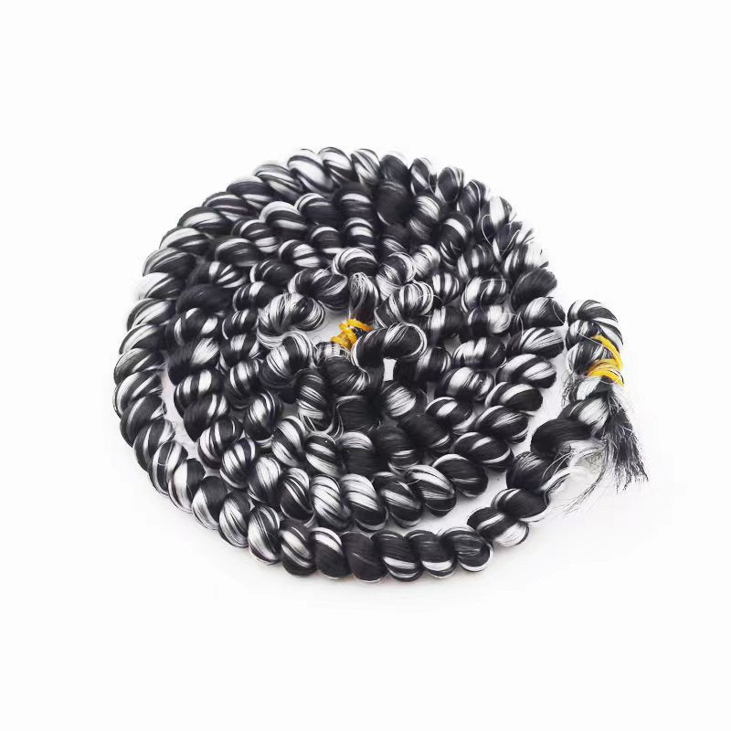 Curly Hair Braided Doll Wig