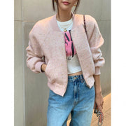 Tweed Jacket Women's Woolen Coat