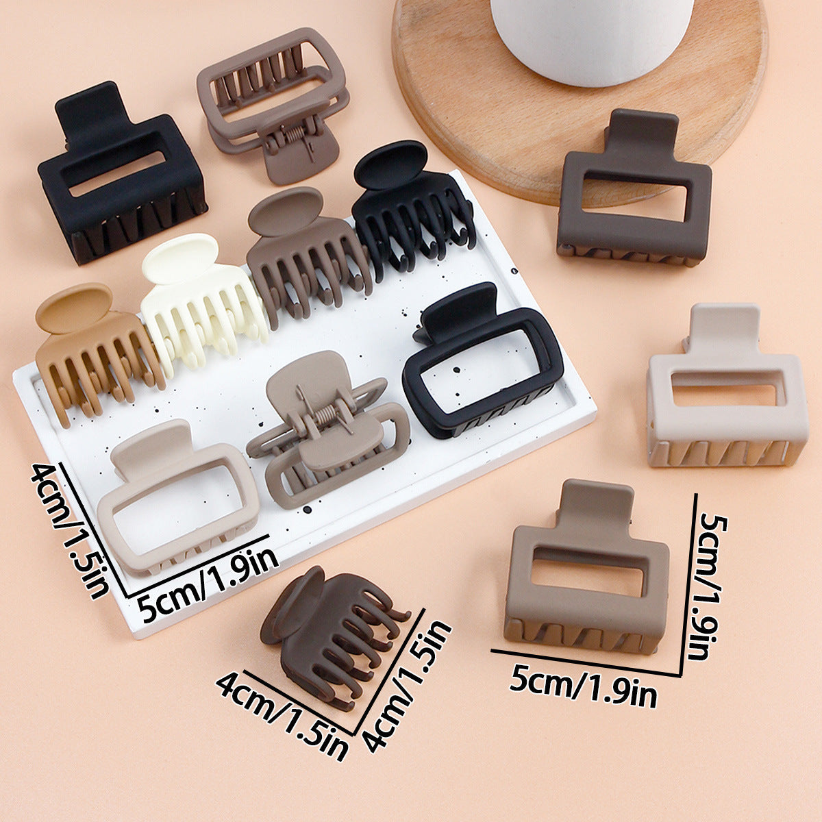 Style Coffee Series Combination Suit Barrettes