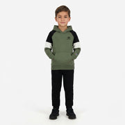 Champion Felpa Junior Chiusa con Cappuccio 307715 GS548 Verde
