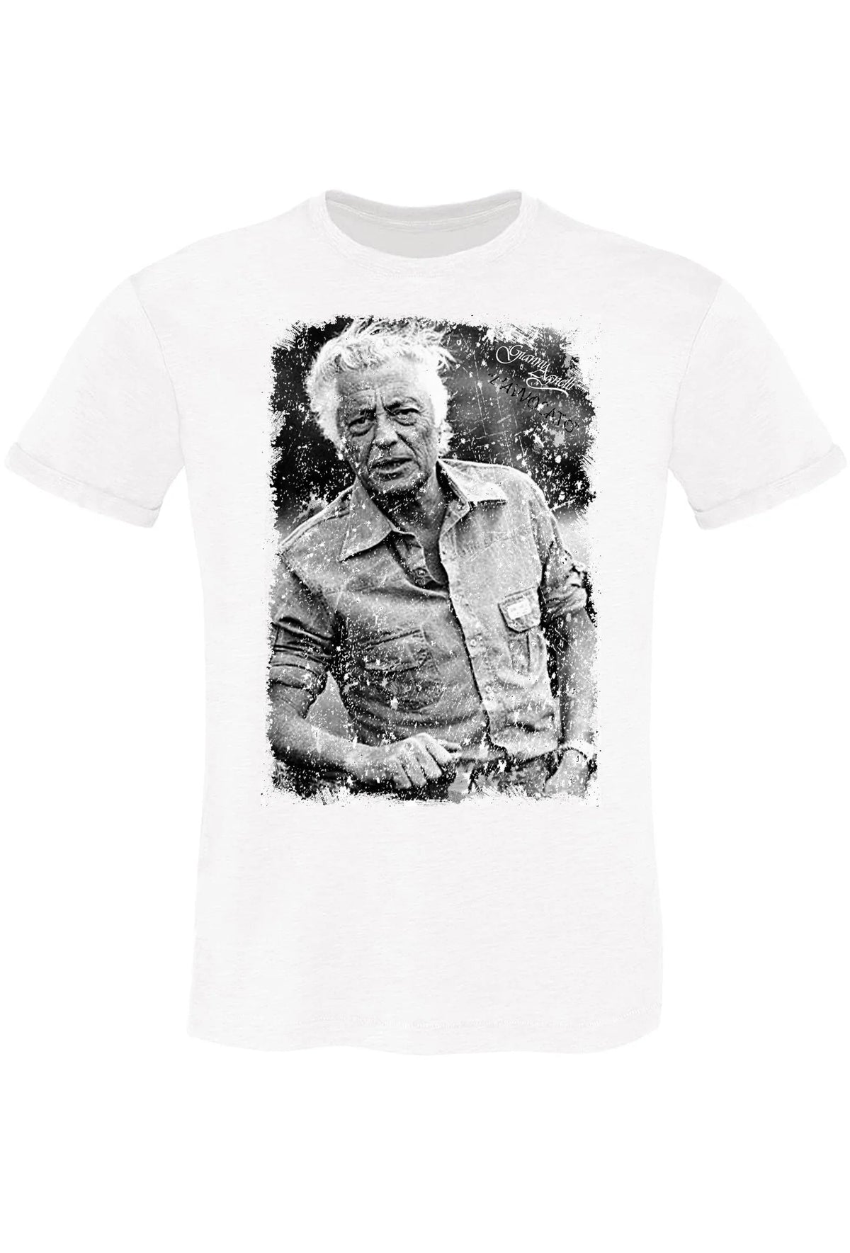 Gianni Agnelli T-Shirt Uomo Urban 100% Cotone