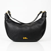 Giulia Borsa a Mezzaluna in Vera Pelle
