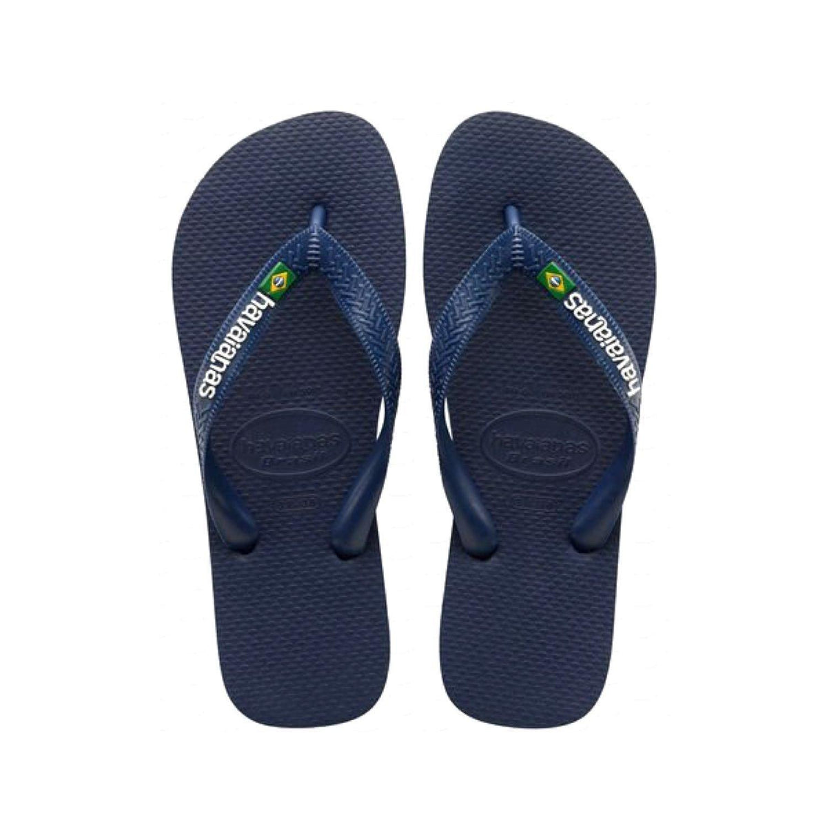 Infradito Brasil Logo Blue Navy