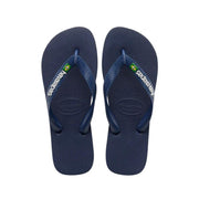 Infradito Brasil Logo Blue Navy