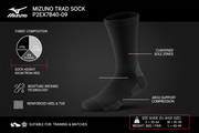 Mizuno calza da calcio Trad Sock P2EX7B40-09 nero