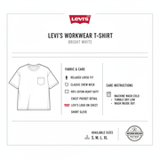 Levi's T-shirt Workwear A58500005 Bright White Uomo