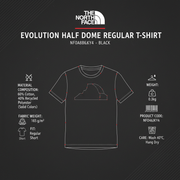 The North Face T-shirt Evolution Half Dome NF0A8B6JKY4 Nero Uomo