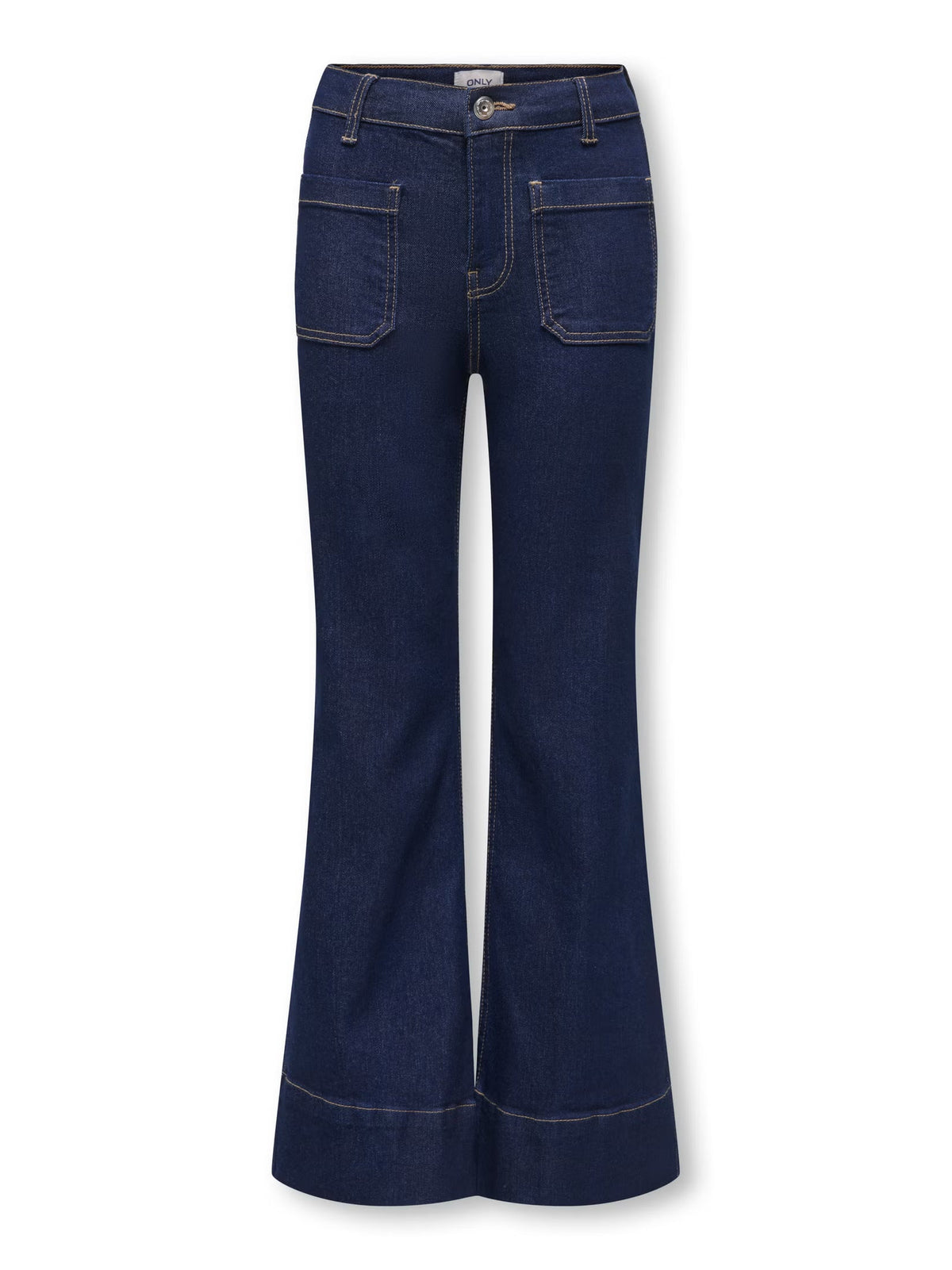 Only pantalone jeans da ragazza KOGCYPRESS Flared Fit 15379924 blu