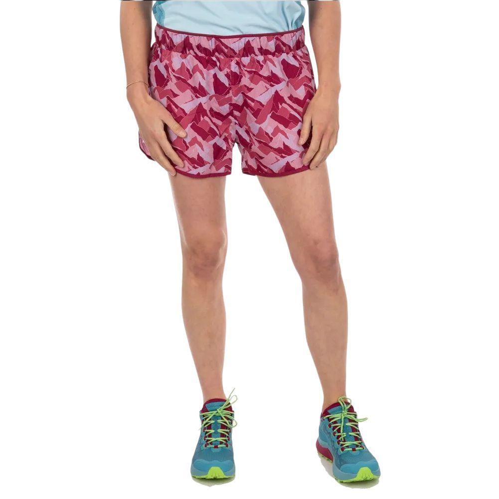 Pantaloncini Timing Donna Red Plum/Blush