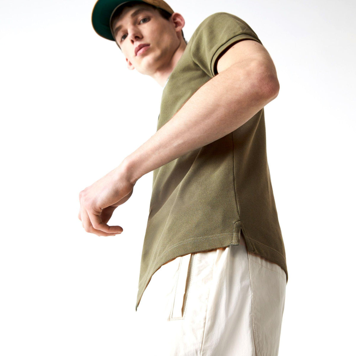 Polo Slim Fit Uomo Verde