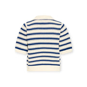 b.young BYMIKALA Pullover Polo donna 20818398 Medieval Blue