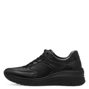 Sneaker nera con zip