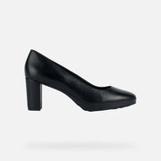 Décolleté nera tacco 7