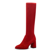 Stivale Raso Rosso