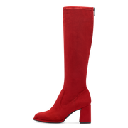 Stivale Raso Rosso