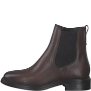 Tronchetto pelle cognac