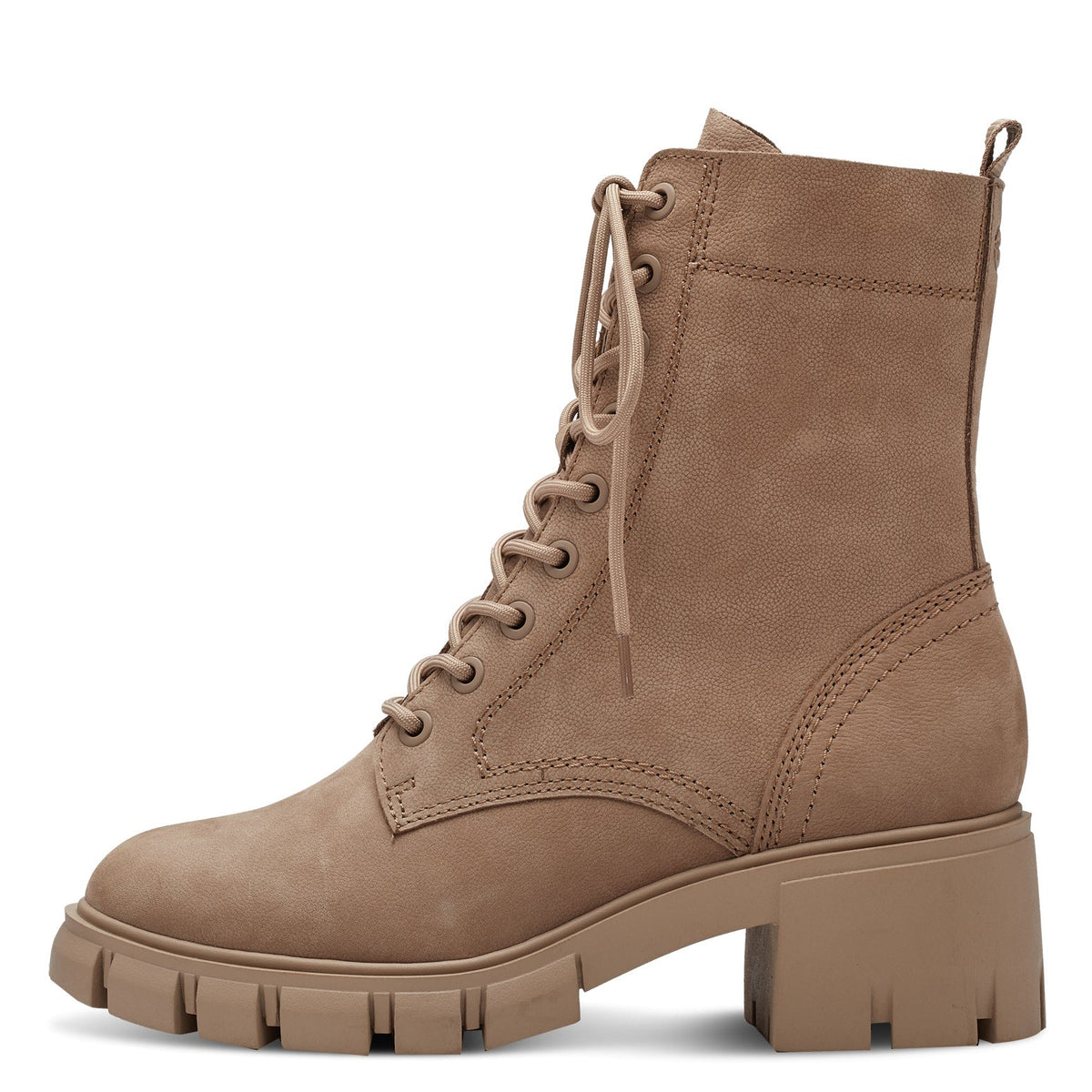 Scarponcino nubuck beige