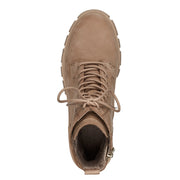 Scarponcino nubuck beige