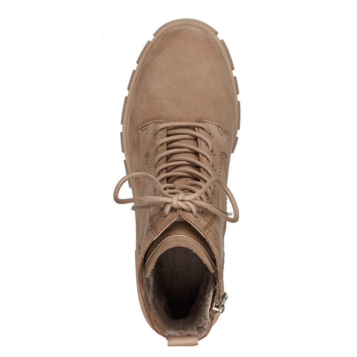 Scarponcino nubuck beige