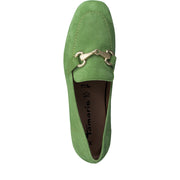 Mocassino Camoscio Verde