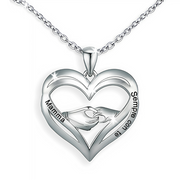 Collana da Donna in Argento Sterling 925 - Mamma, Sempre con Te
