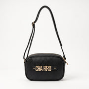 Charro Mini Borsa a Tracolla con Doppia Zip
